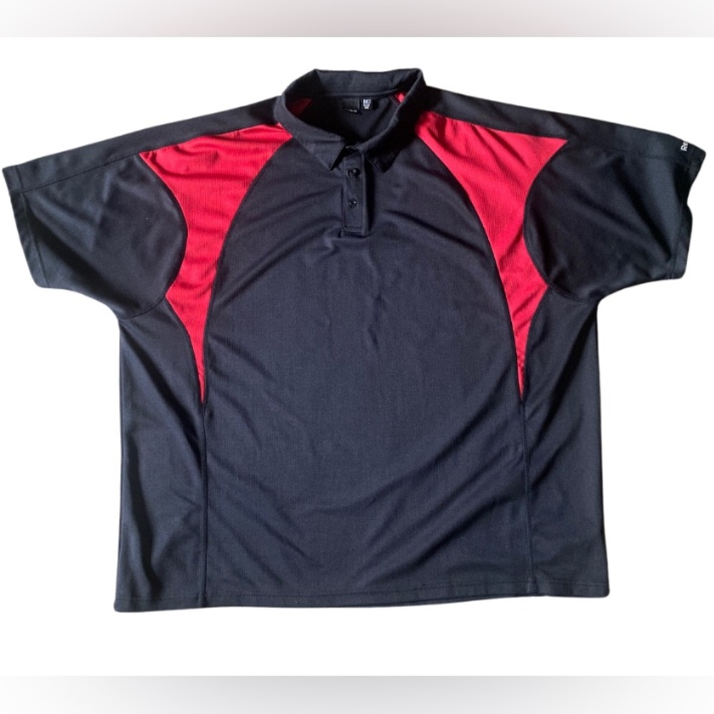 REEBOK Men’s Black Red Casual Shirt Size 3XL
